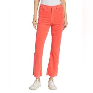 Mother The Hustler Flared Corduroy Jeans